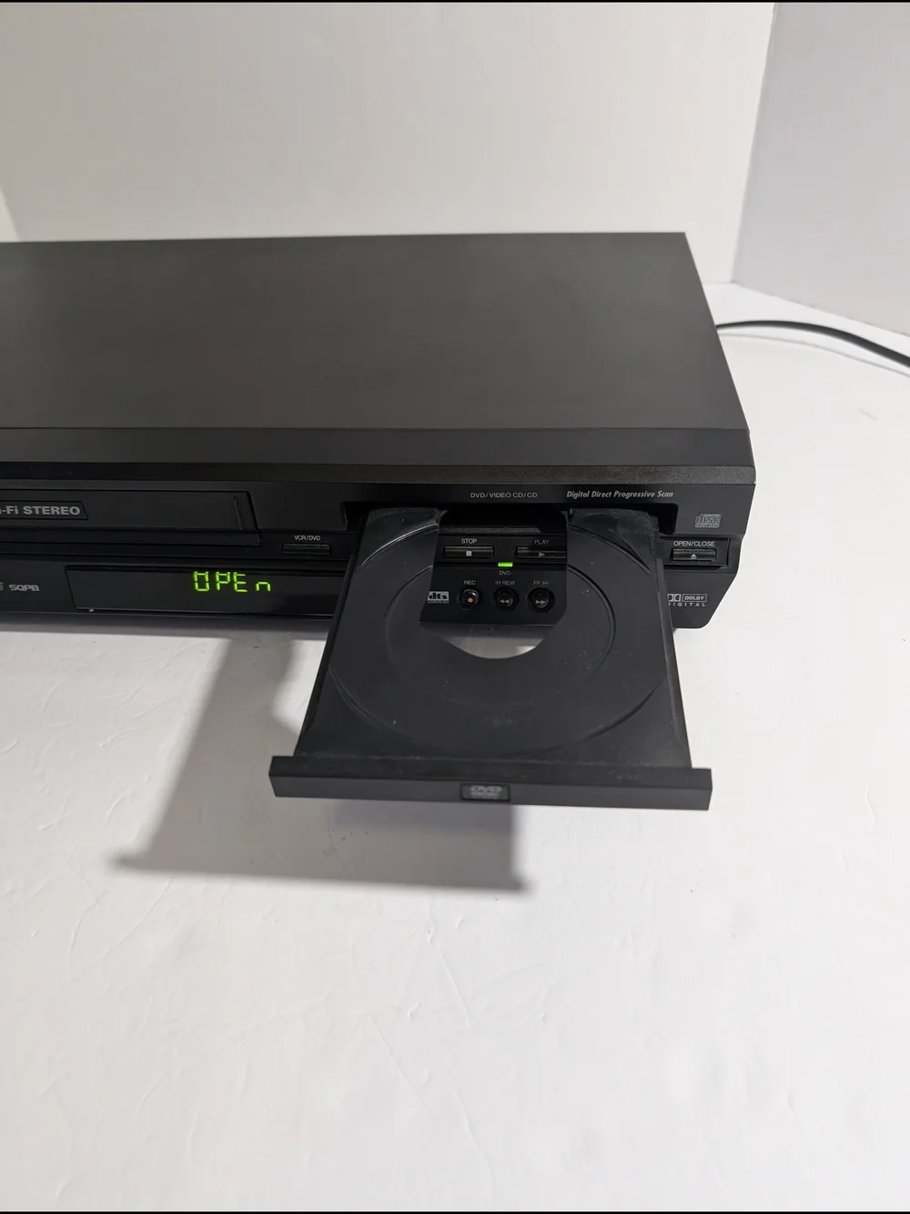 JVC Hi-Fi VCR/DVD Combo _ With Remote